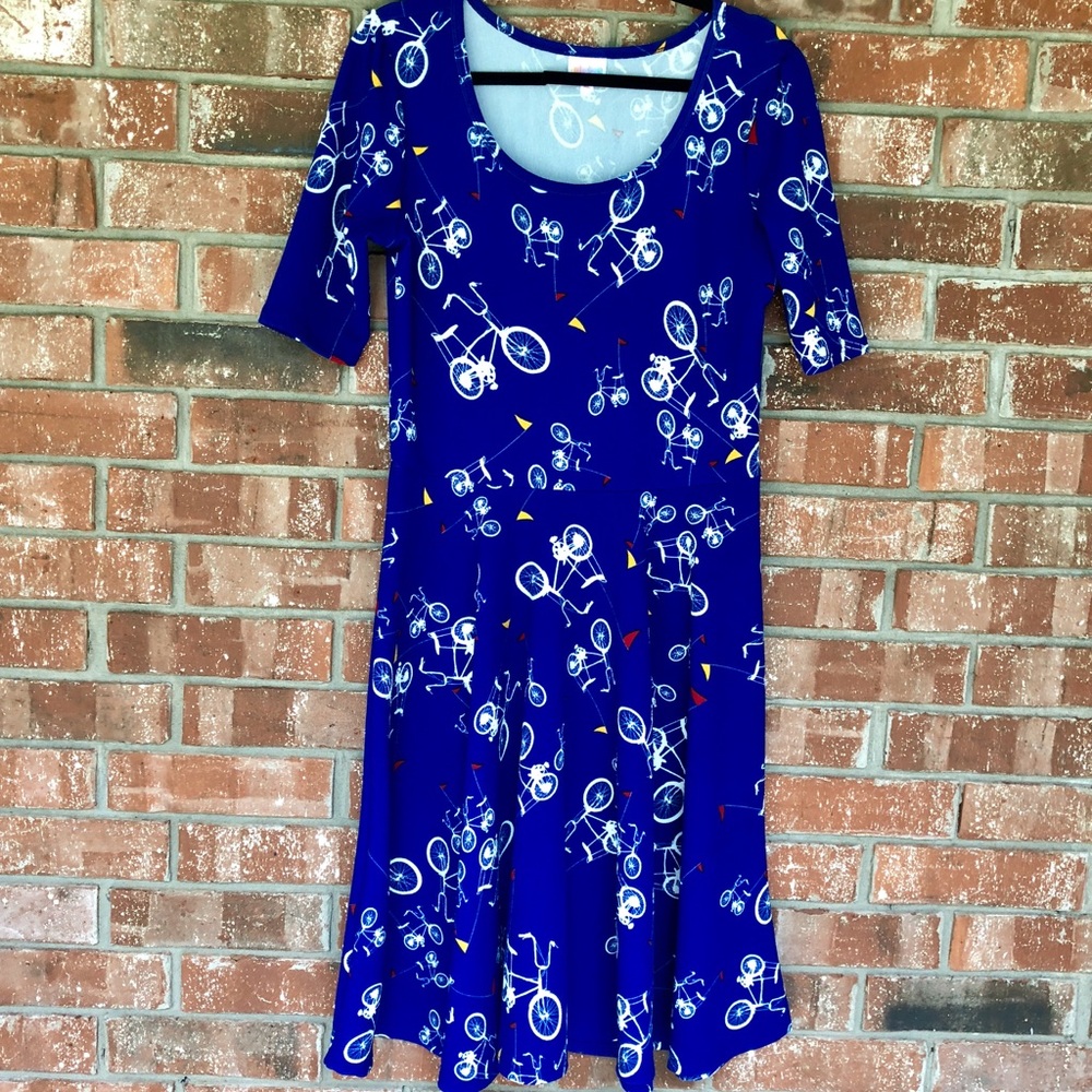 Bicycle Dress ‍♀️ Lularoe Nicole ‍♀️ BNWOT